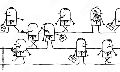 walking men