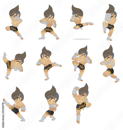 Collegtion Muay thai mini 2013
