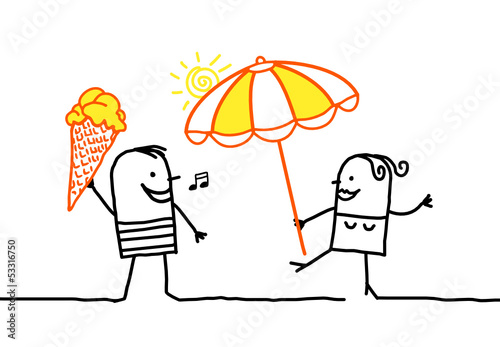 couple & summer