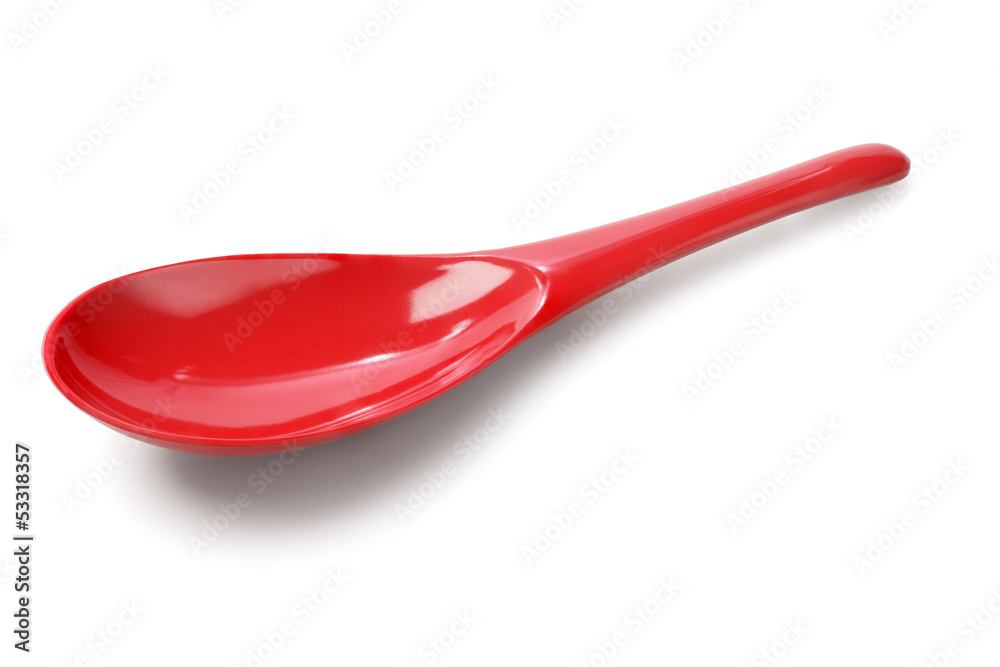 Red Plastic Scoop Red Plastic Scoop