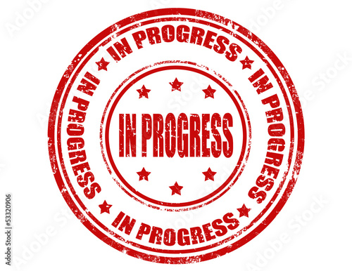 In progress-stamp