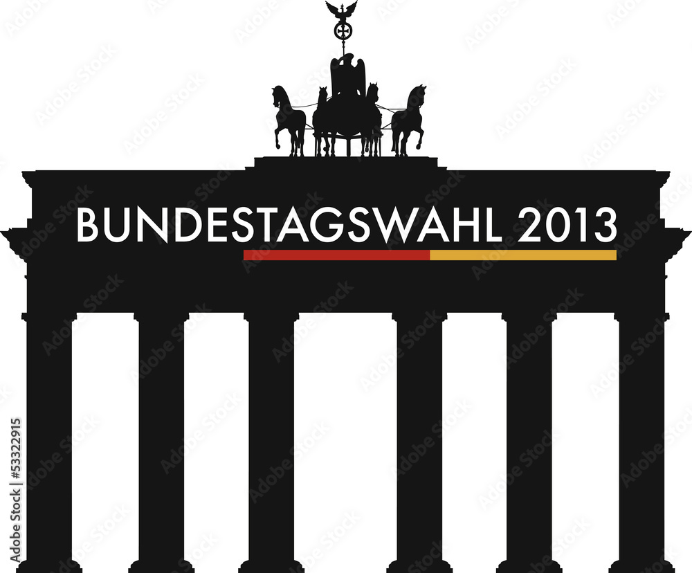 Obraz premium Bundestagswahl 2013