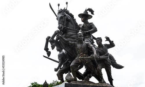King of Thonburi statue photo