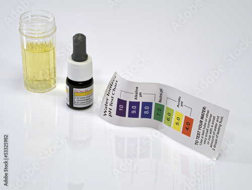 Acid acidic water test  ph reagent
