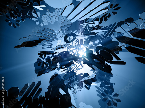 abstract  shapes