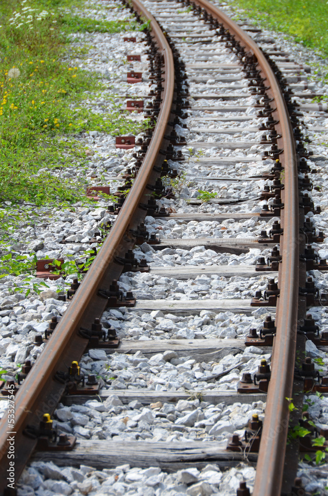 Fototapeta premium rail