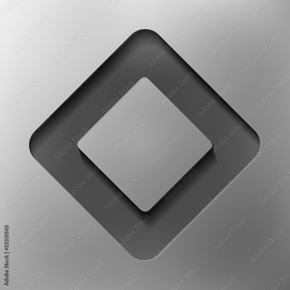 quadrangle, abstract icon, vector style quadrangle, abstract icon, vector style