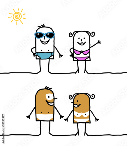 swimsuits & tanning marks 