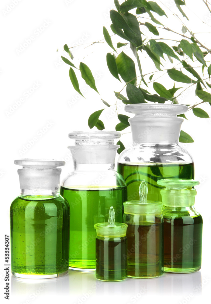 Medicine bottles isolated on white Medicine bottles isolated on white