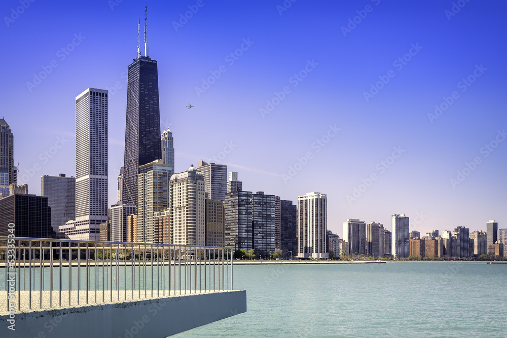 Obraz premium Downtown of Chicago