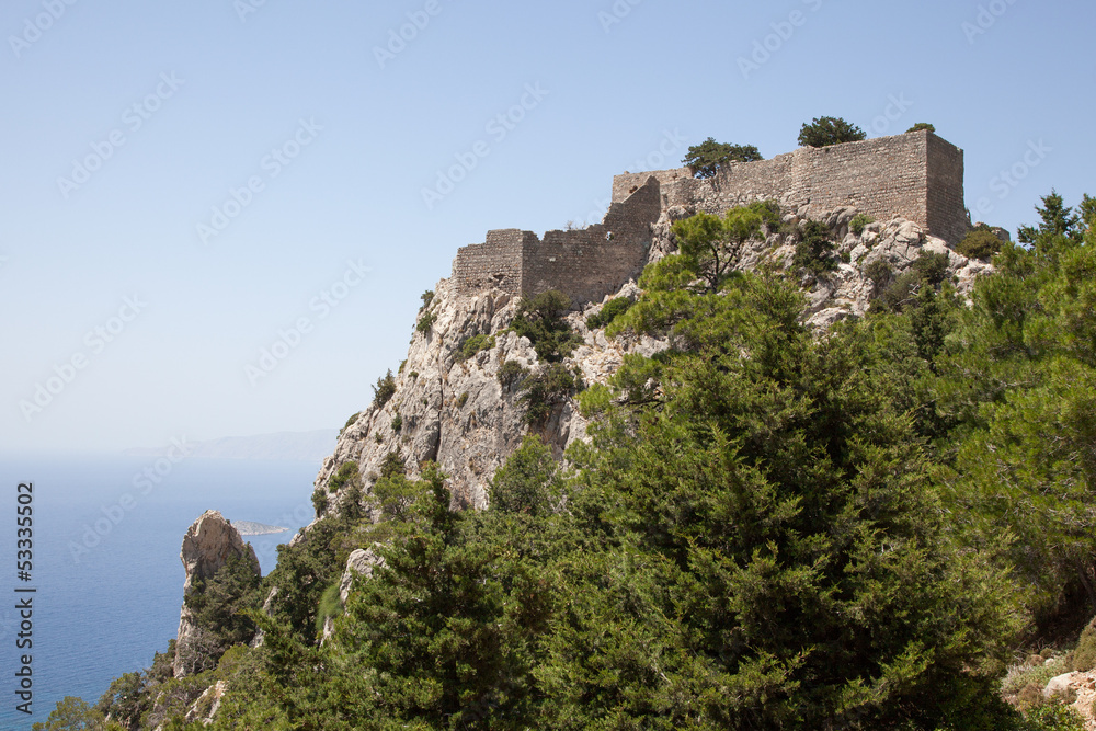 Burgruine Monolithos, Rhodos