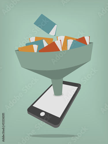 the library in the e-book