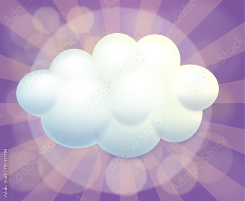 An empty cloud template