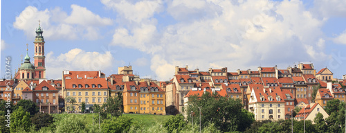 Old Town in Warsaw, Panorama #53337746