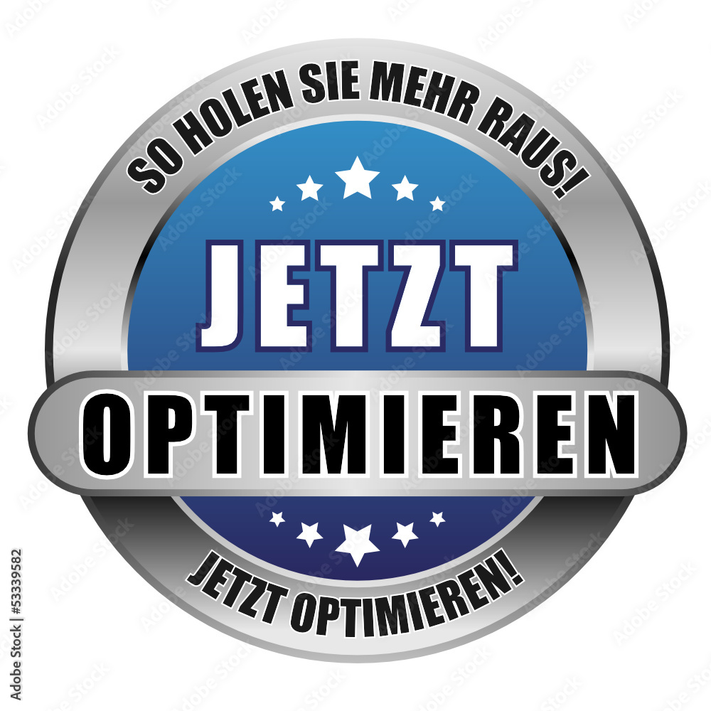 5 Star Button blau JETZT OPTIMIEREN SHSMR JO 5 Star Button blau JETZT OPTIMIEREN SHSMR JO
