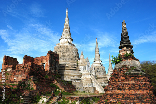 Ancient wat in Thailand