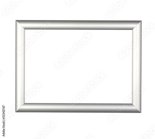 Modern silver Frame