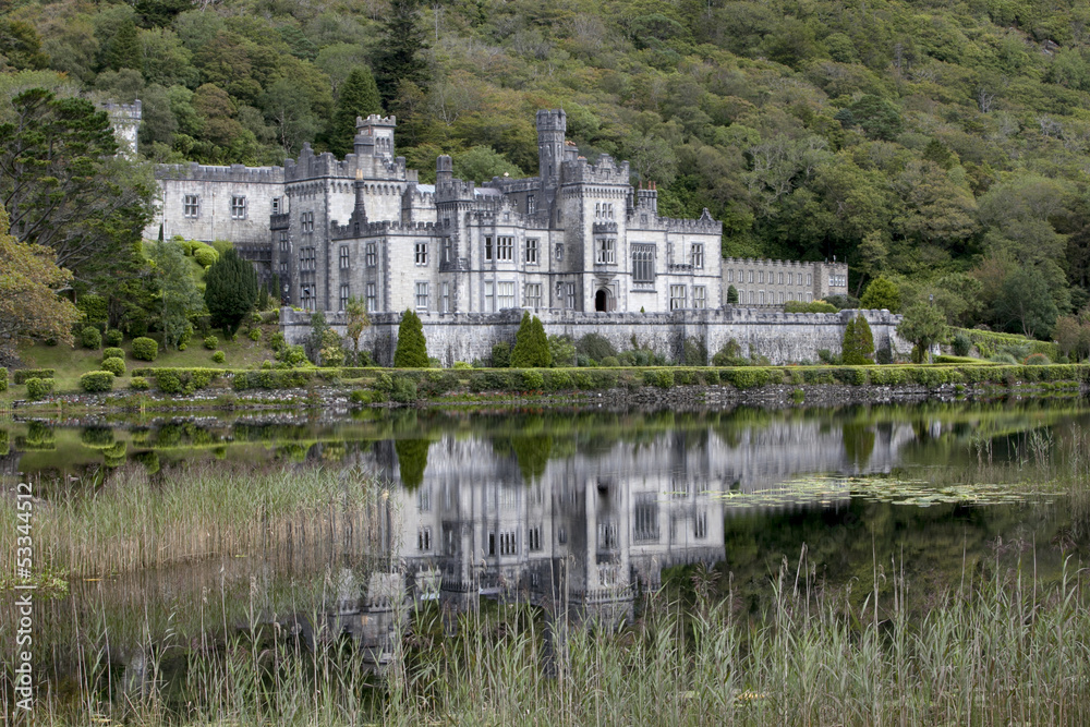 Kylemore Abbey view