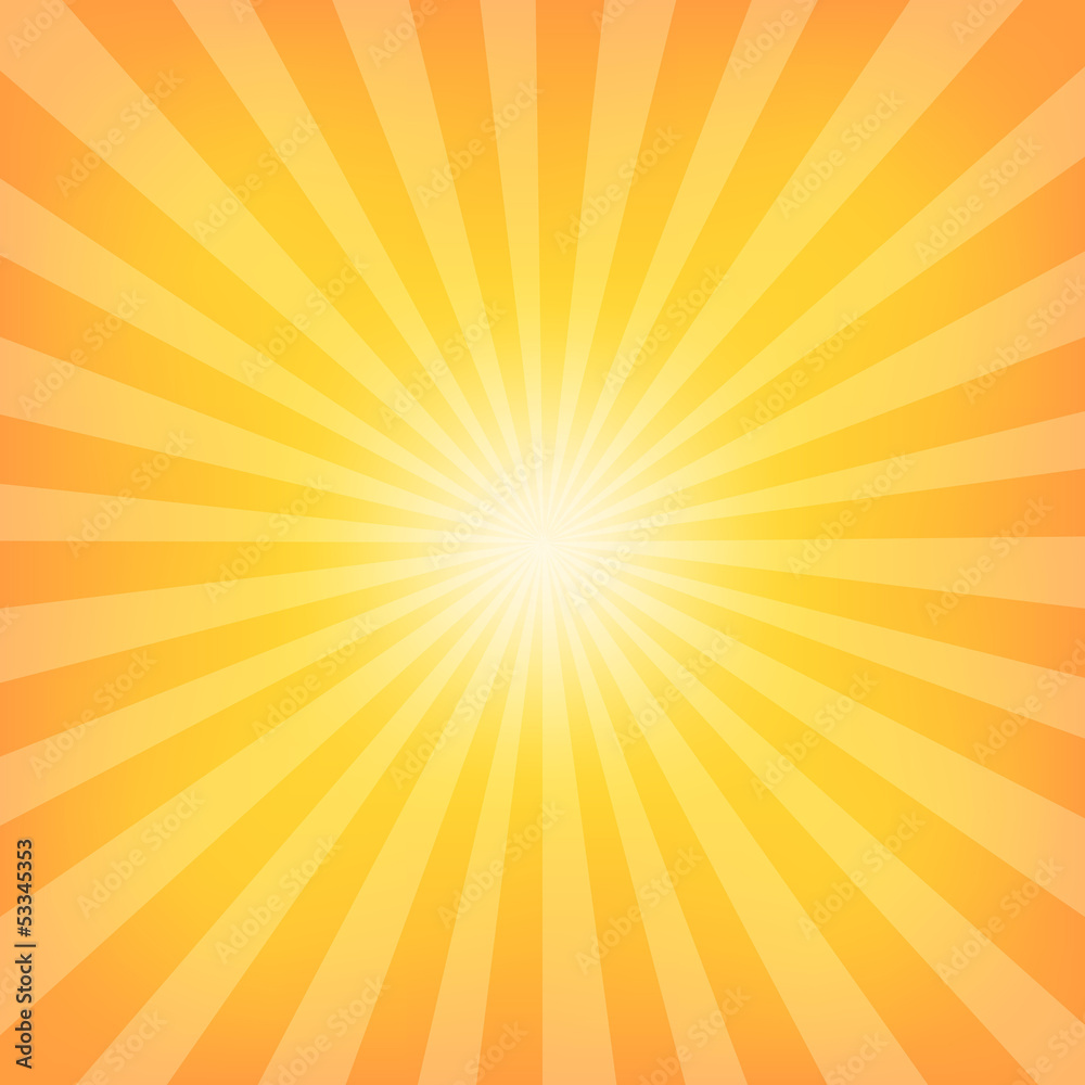 Sun Sunburst Pattern - obrazy, fototapety, plakaty 