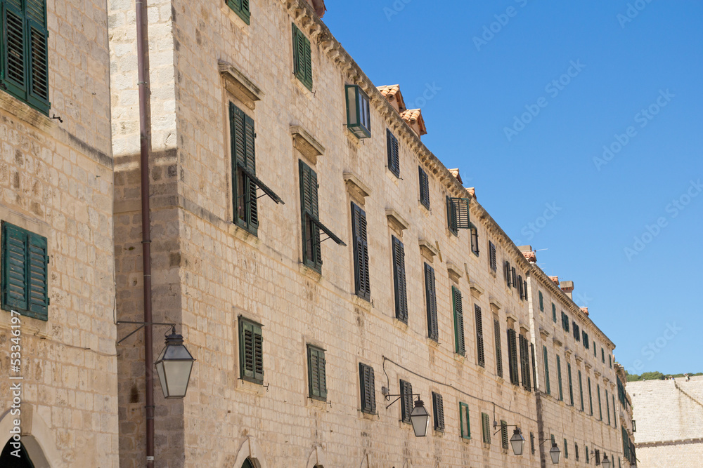 old building in center of Dubrovnik