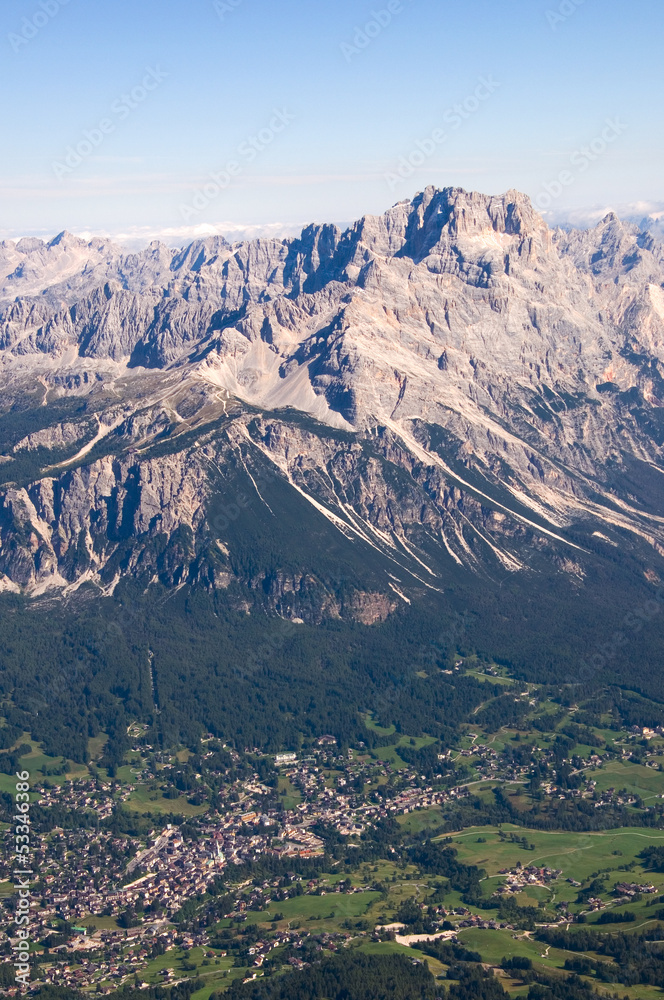 Obraz premium Cortina d´Ampezzo - Dolomiten - Alpen