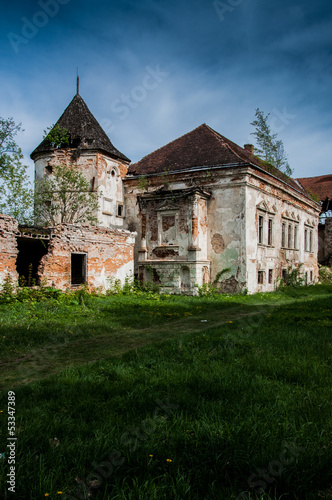 Abandoned ancient castle