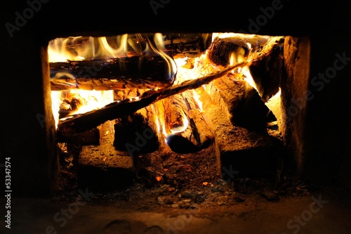 Wallpaper Mural Furnace of Korean Traditional Heating System Ondol. Torontodigital.ca