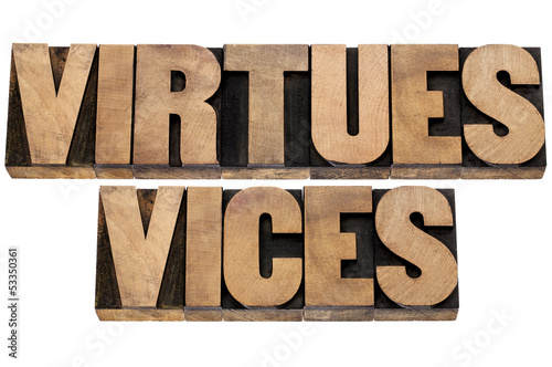 virtues and vices words