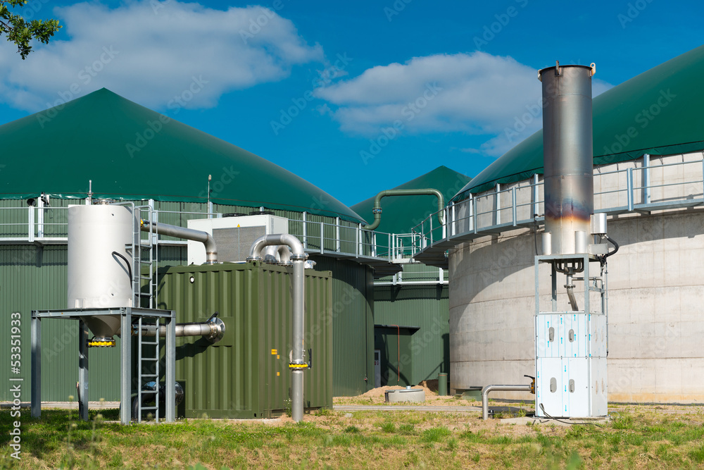 Obraz premium Biogasanlage 2972