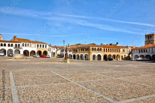 Plaza Mayor, Garrovillas de Alconétar, monumento histórico