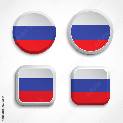 Russia flag buttons Free Download Russia flag buttons - GFXLoad