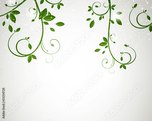 Vector Illustration of a Nature Background