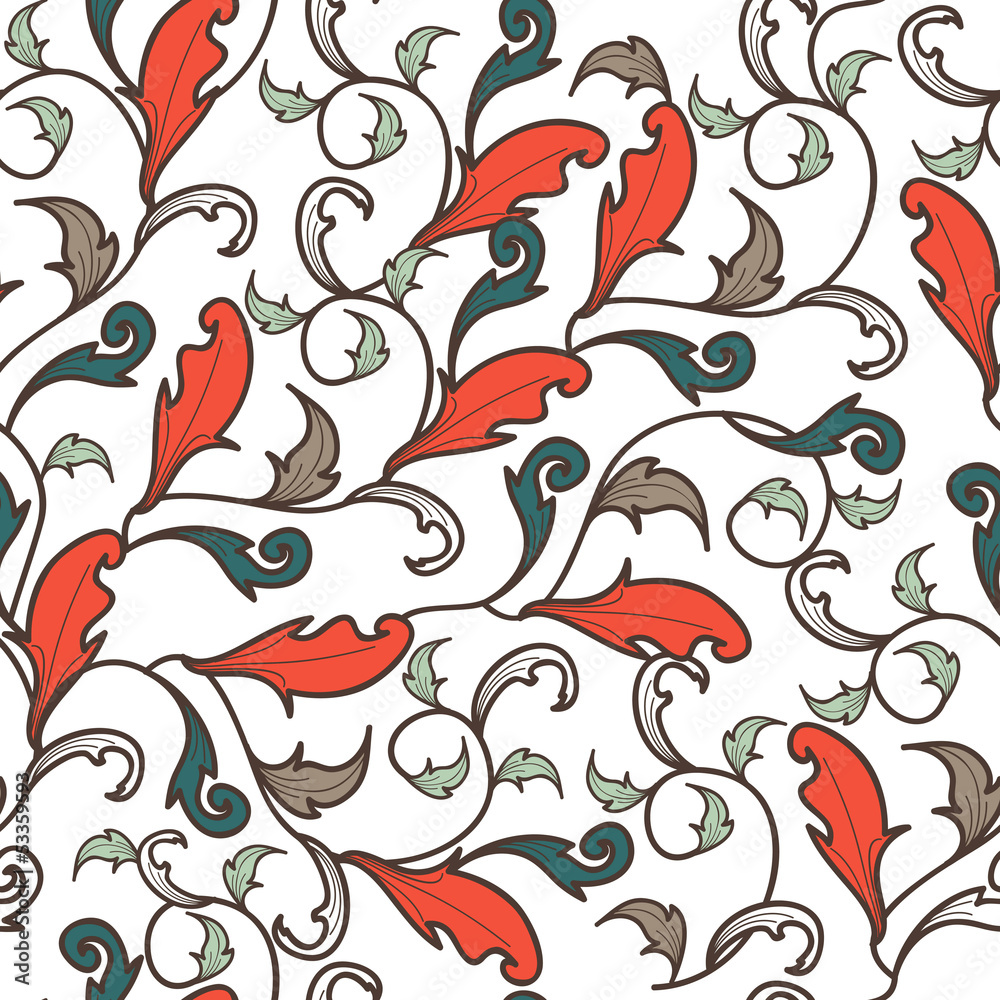 Obraz premium Leafs texture