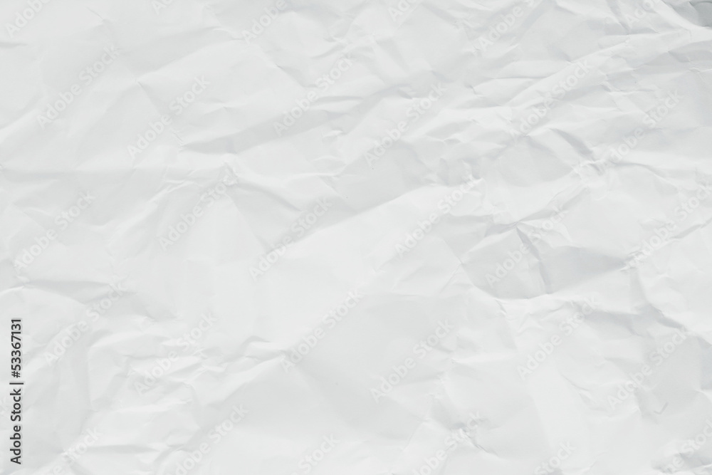 White creased paper background texture