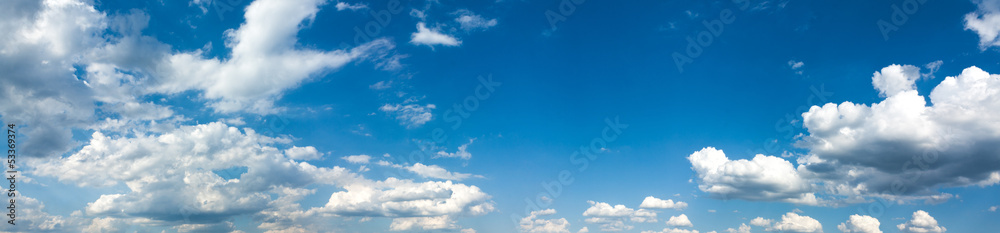 Obraz premium szerokie niebo