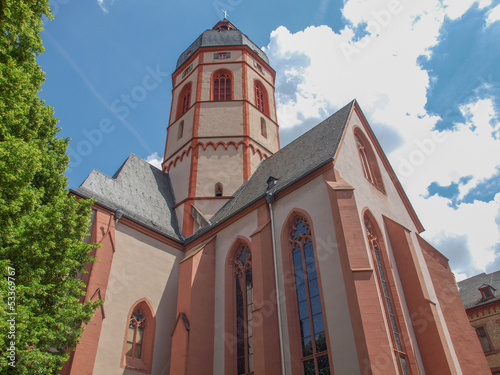 Obraz na plátně St Stephan church Mainz