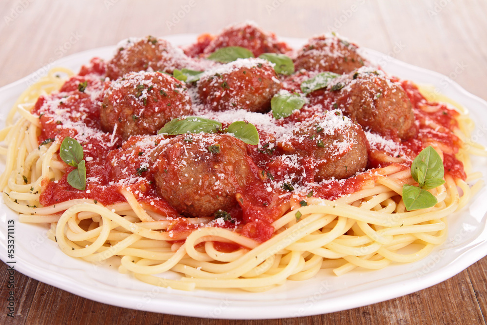 spaghetti and meatball spaghetti and meatball