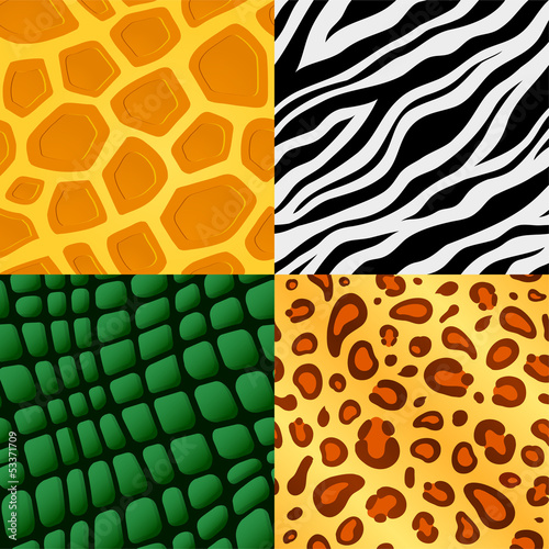 Seamless animal skin pattern