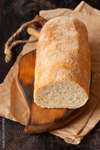 Fresh bread.