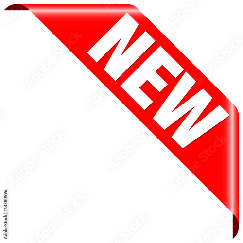 Banner "New" Red