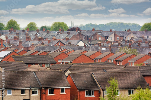 terraced roof tops