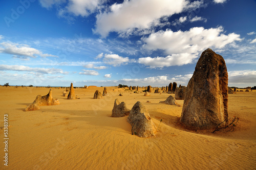 The Pinnacles Desert, Nambung National park, Western Australia photo
