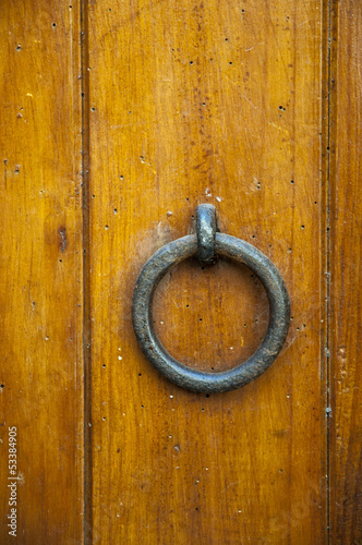 gate with ring