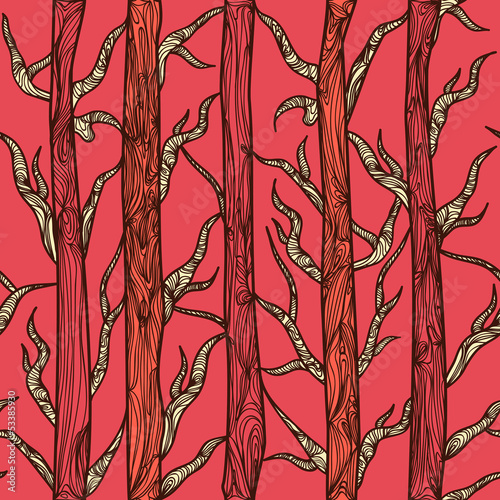 Texture with tress