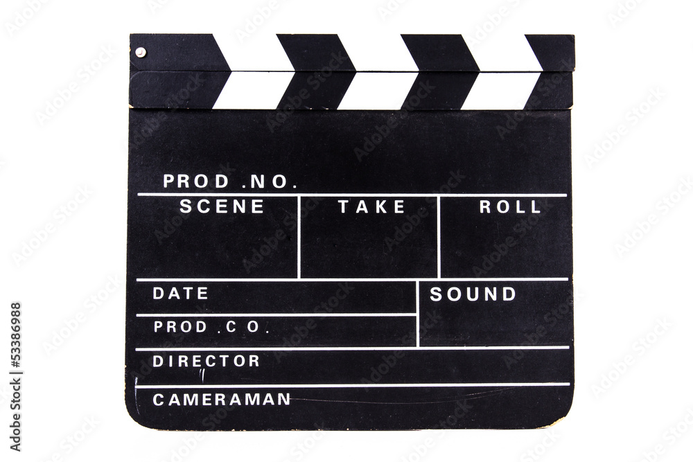 Obraz premium Film Clapper Board