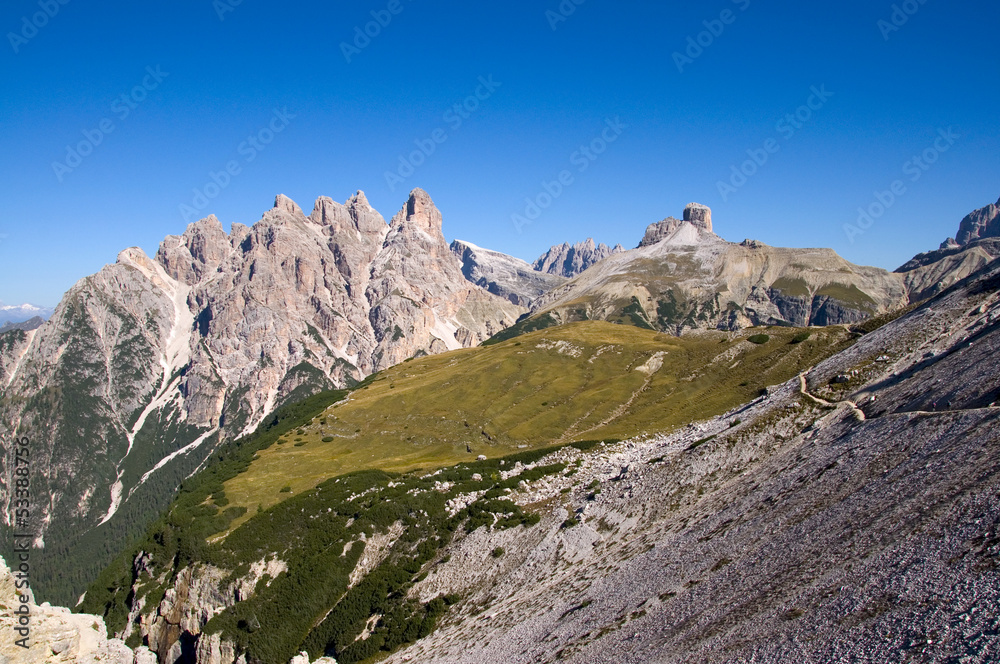 Fototapeta premium Haunoldgruppe - Dolomiten - Alpen
