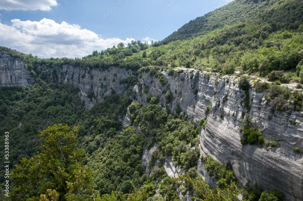 mountain cliffs