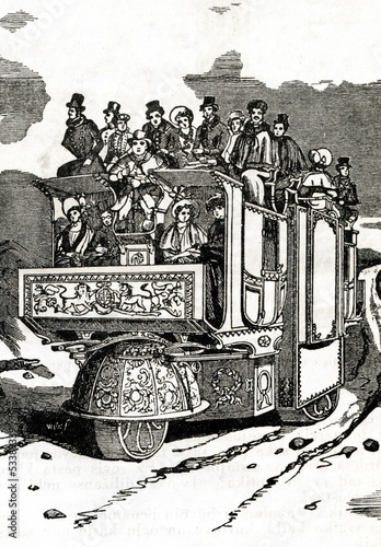 Steam carriage