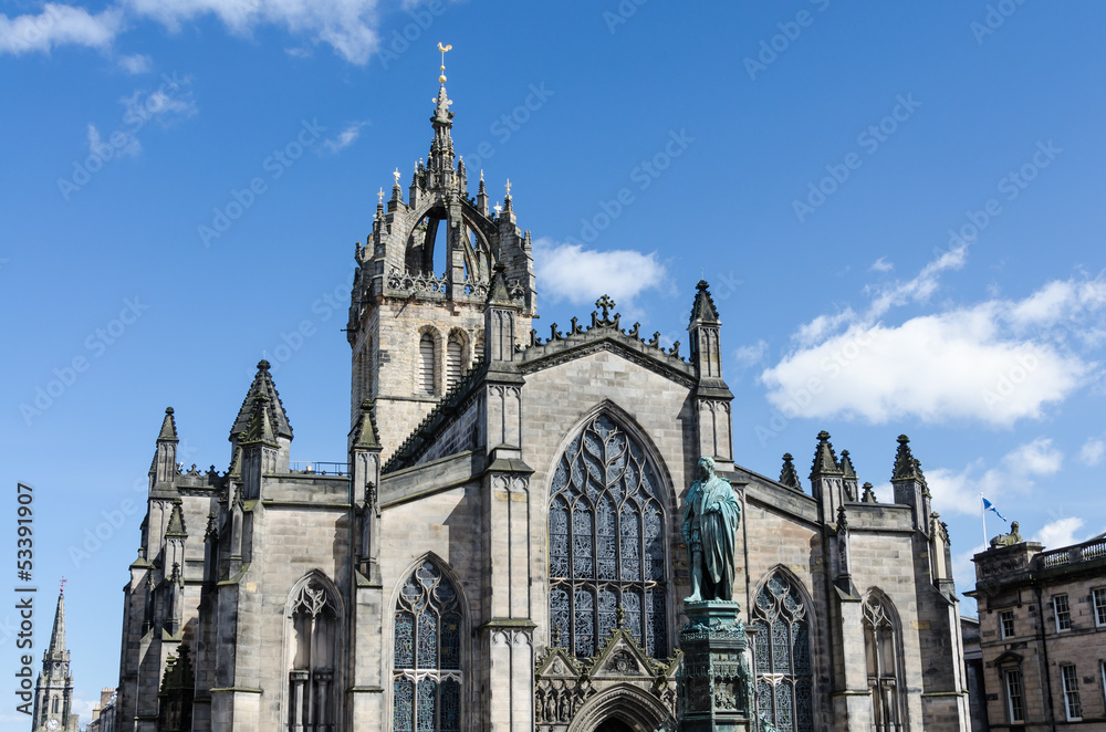 St. Giles Cathedral in Edinburgh, Scotland