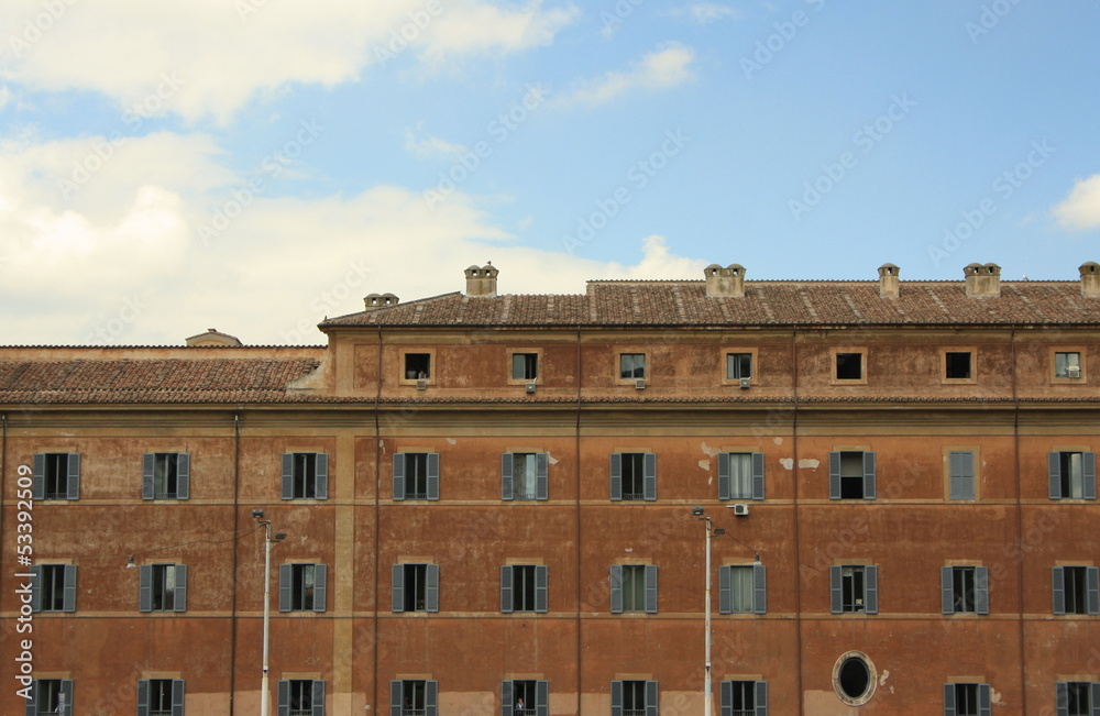 Roma, facciata di edificio